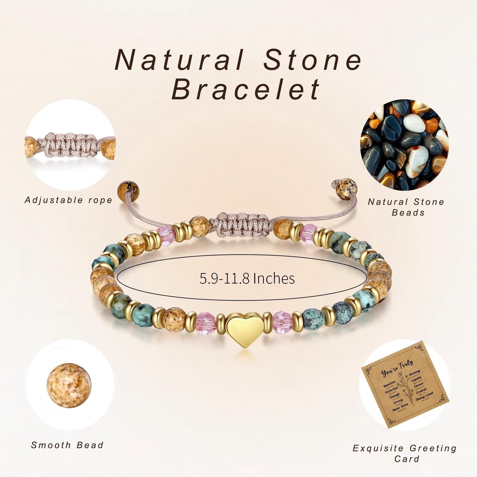 Natural Gemstone Bracelets
