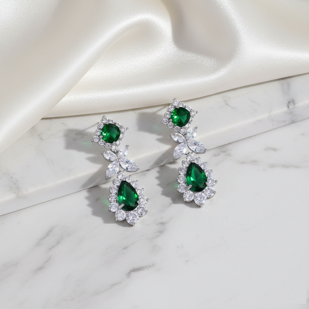 Emerald Blossom Drops