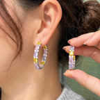 Rainbow Enchantment Hoops