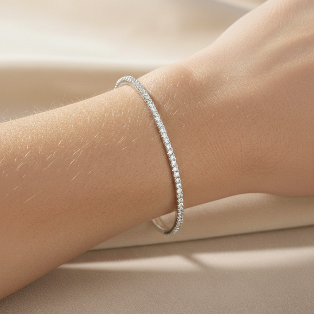 Ethereal Whisper Tennis Bangle