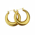 Honeycomb Luxe Hoops