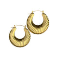 Golden Tide Hoops