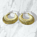 Golden Tide Hoops