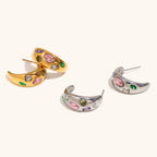 Rainbow Scatter Huggies