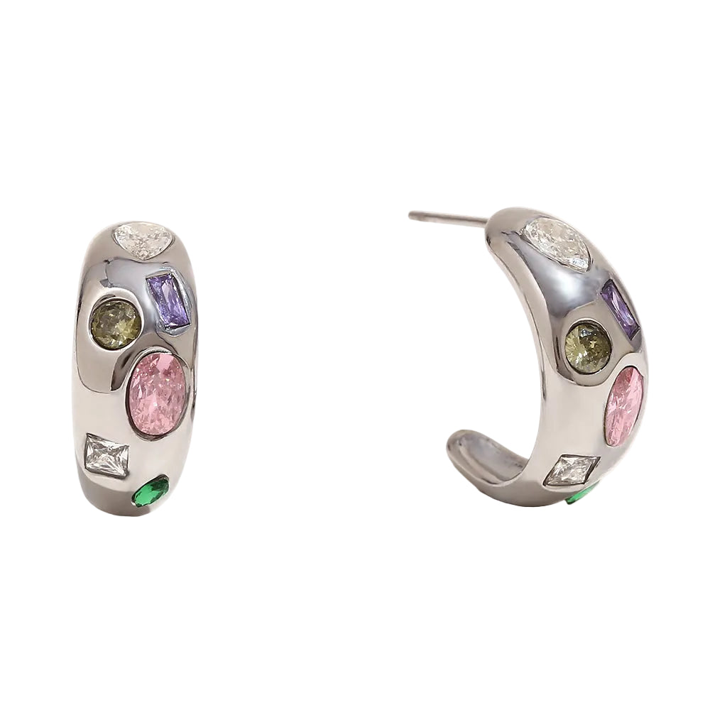 Rainbow Scatter Huggies