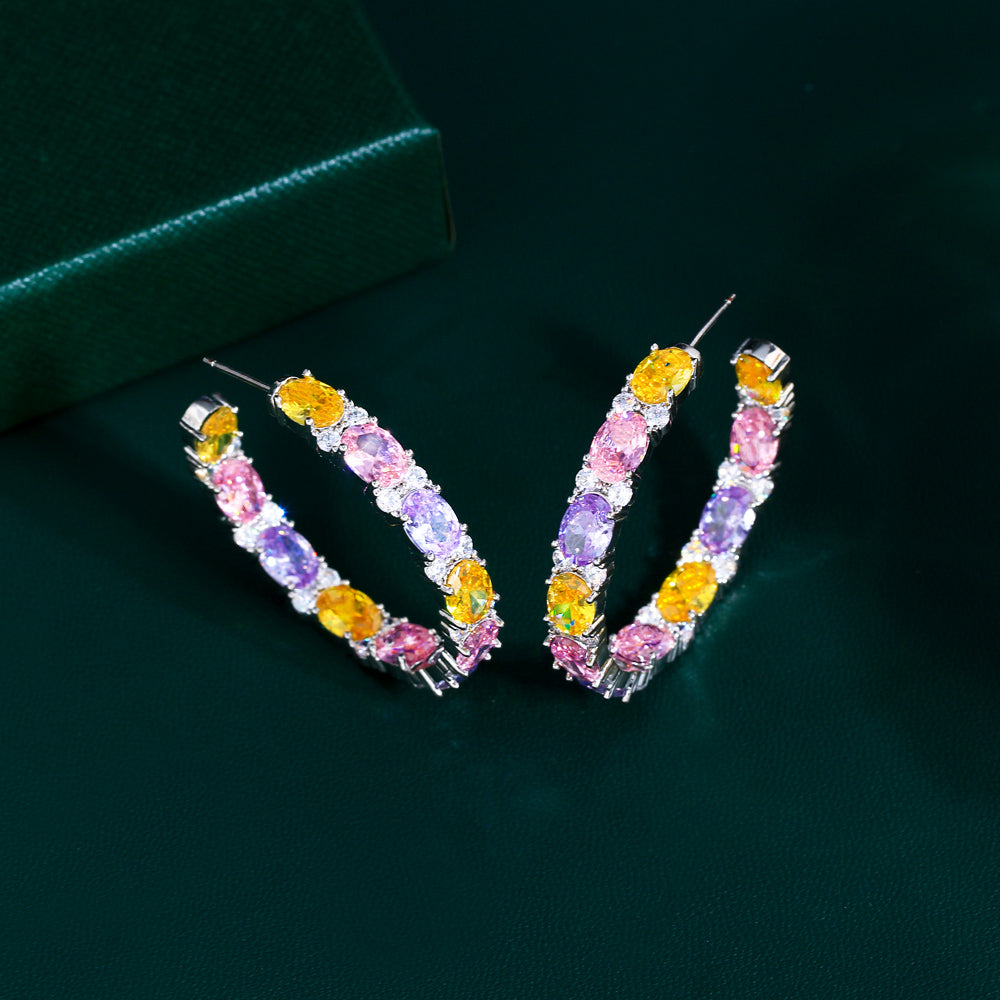 Rainbow Enchantment Hoops