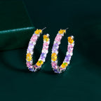 Rainbow Enchantment Hoops