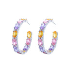 Rainbow Enchantment Hoops