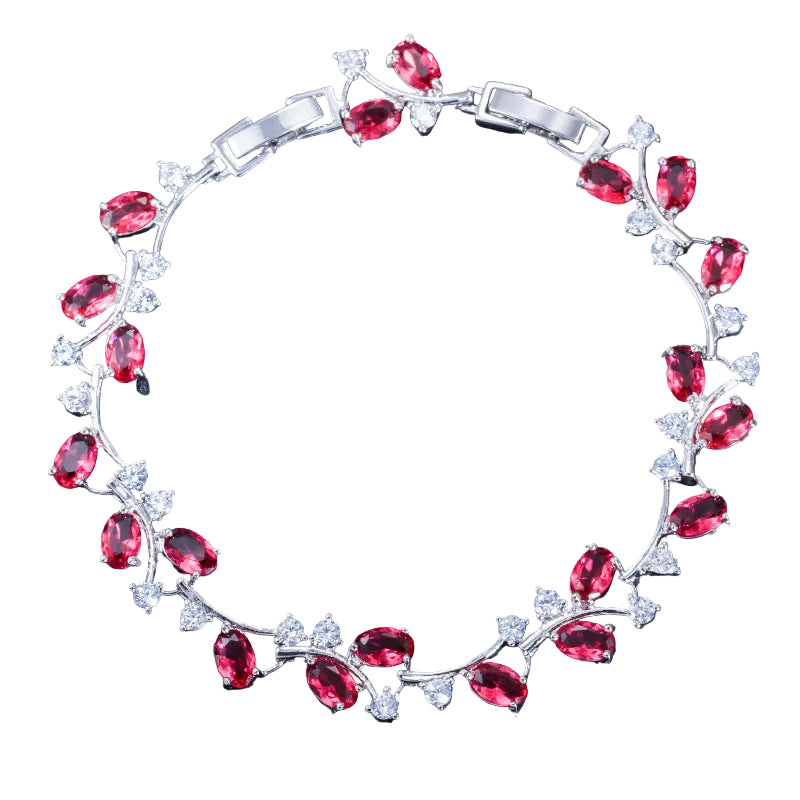 Scarlet Vine Marquise Bracelet