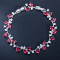 Scarlet Vine Marquise Bracelet