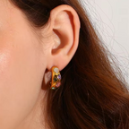 Rainbow Scatter Huggies