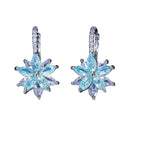 Blossom Earrings Blue
