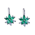 Blossom Earrings Green