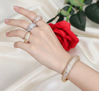 Gilded Symphony Bangle