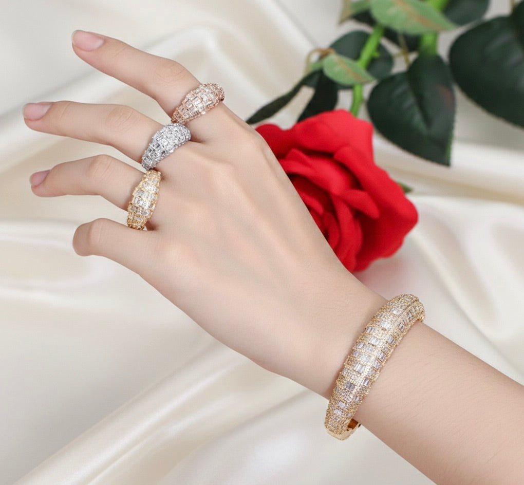 Gilded Symphony Bangle