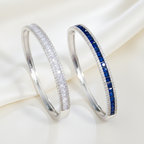 Royal Pavé Bangle White