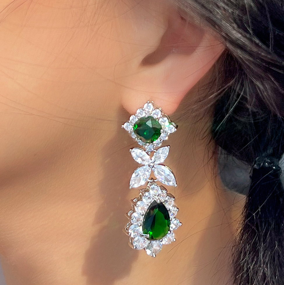 Emerald Blossom Drops